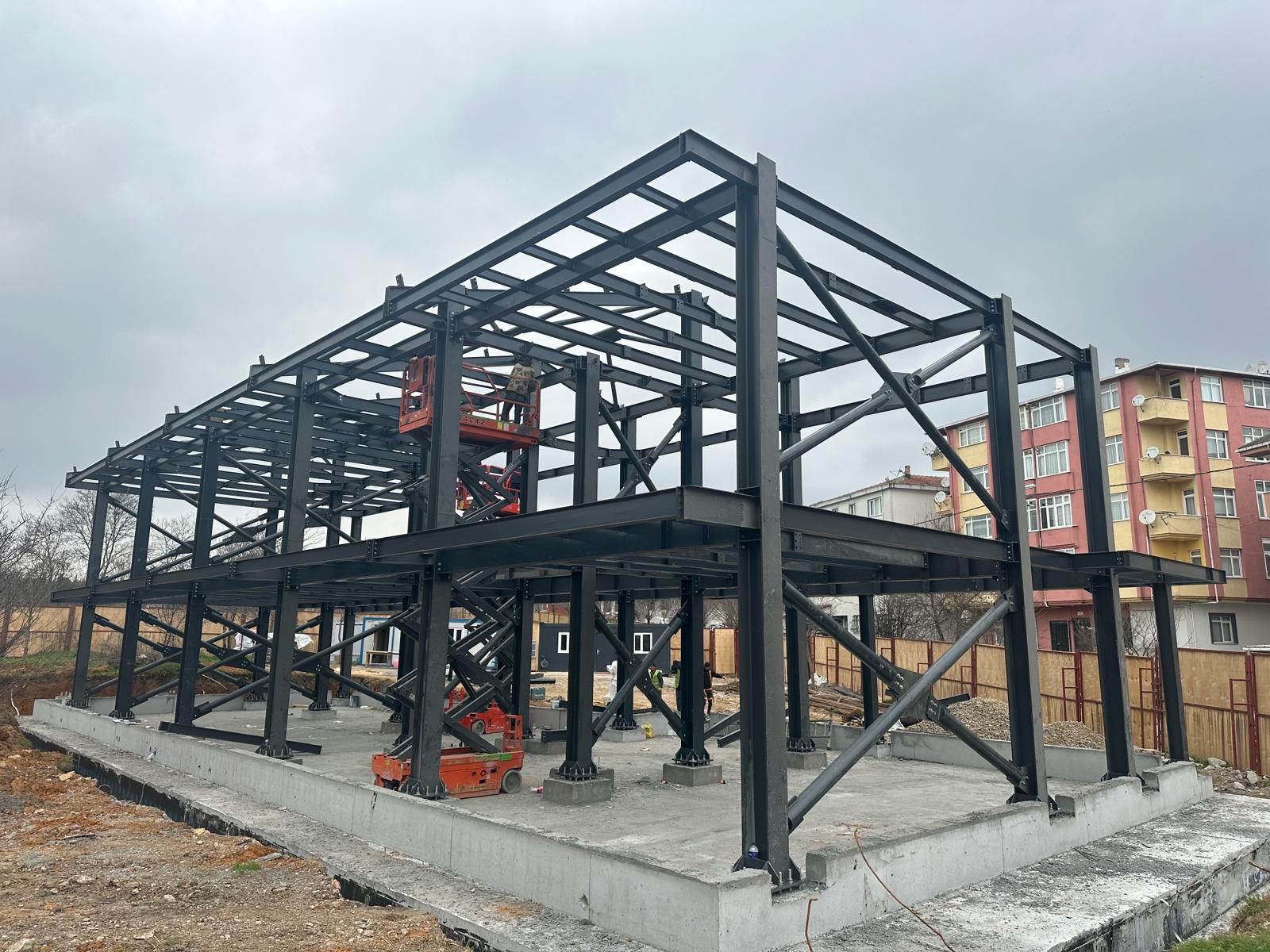 Çelik Konstrüksiyon Kreş Binası - Detay Resmi 2