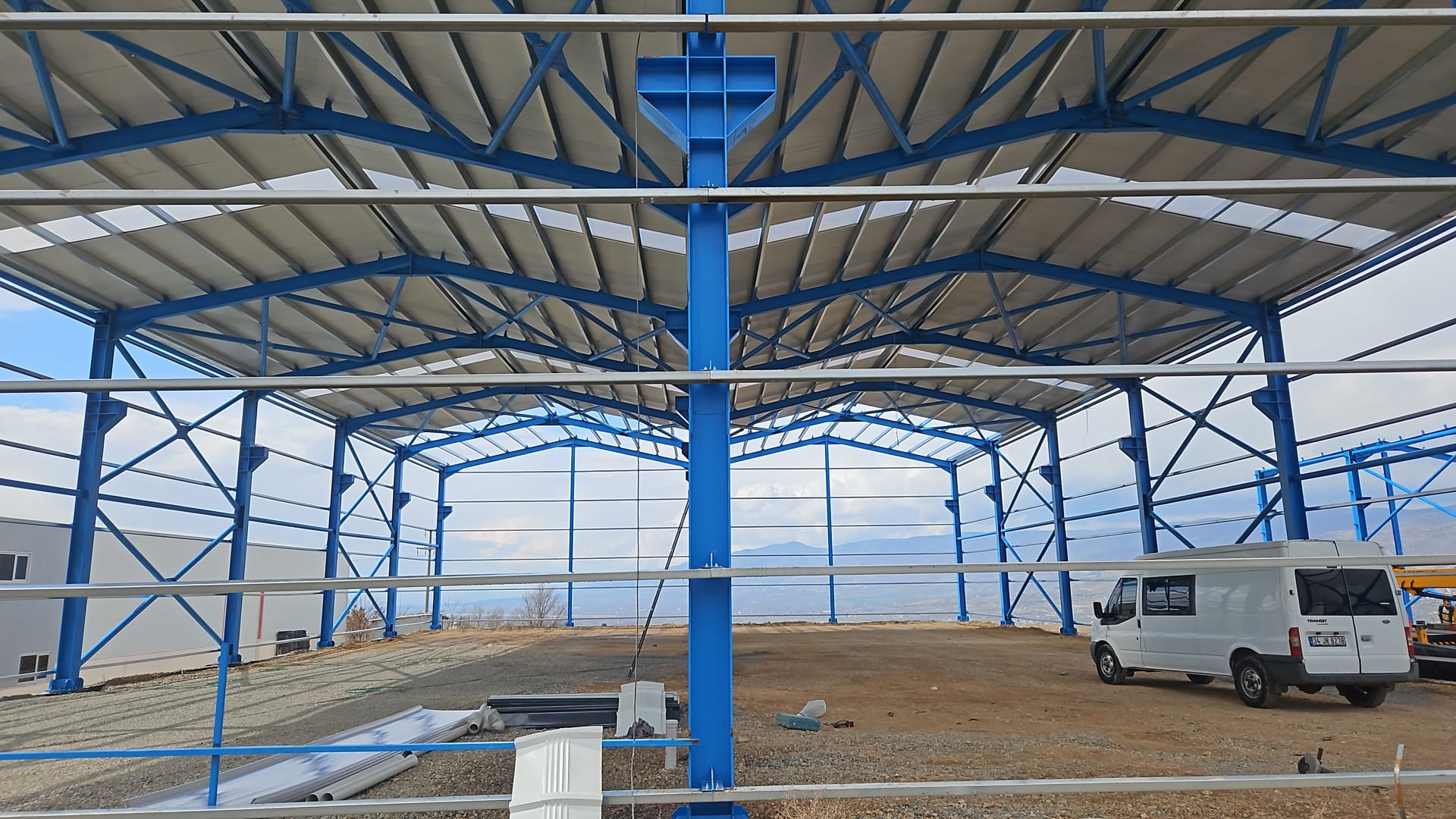 Çelik Konstrüksiyon Hangar - Detay Resmi 1